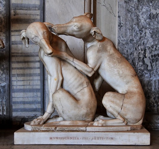 galgos escultura romana