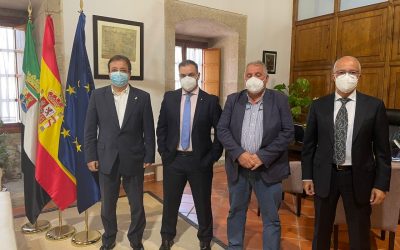 Reunión con el presidente de la Junta de Extremadura D. Guillermo Fernandez Vara