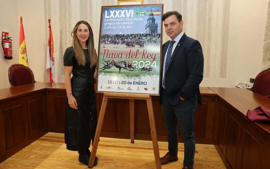 Presentación del cartel oficial del LXXXVI Cto de España de Galgos en Campo Copa S.M. El Rey